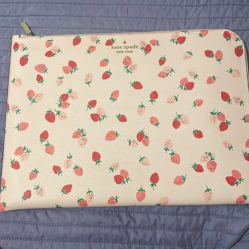 Kate Spade Strawberry Laptop Sleeve